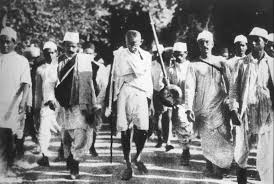 Gandhi Leads Salt March